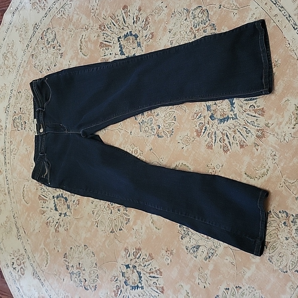 Levi's Mid Rise bootcut skinny stretch blue jean classic 5 pocket style 14M EUC…